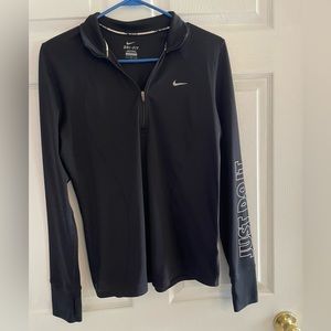 Nike Dri-Fit Half Zip Long Sleeve - Size L